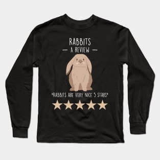 Rabbit Review Long Sleeve T-Shirt